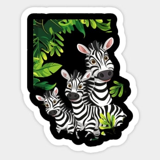 Zebra Educational Outreach Sticker